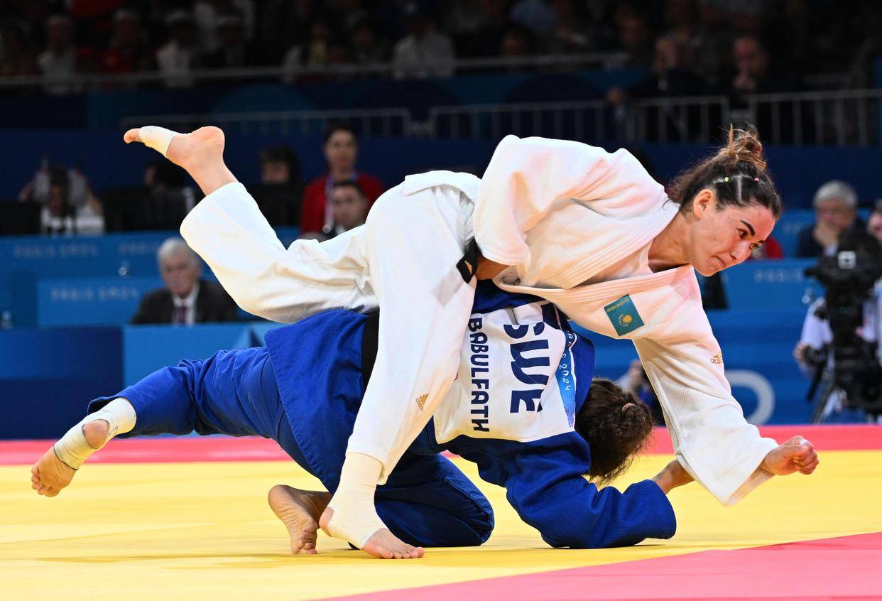 关于勇往直前！哈萨克斯坦柔道选手夺得金牌的信息